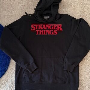 Stranger Things Black Hoodie by Netflix